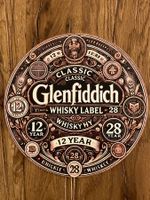 Glenfiddich Single Malt Whisky - Schönes Blechschild