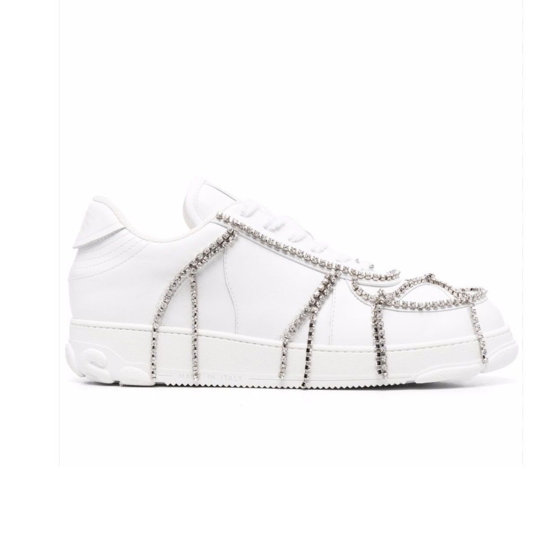 Scarpe da uomo: Statement Sneaker von GCDS mit Strassnetz in Grösse 44 – Usato da St. Gallen venduto da Floomer 4