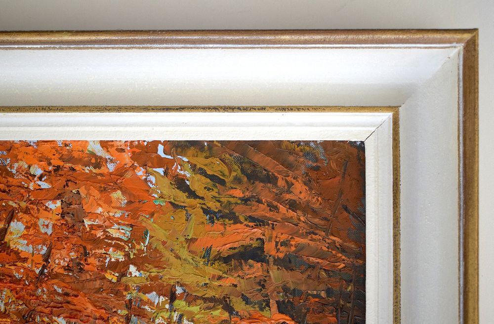 Gaston Robert Peitrequin CH Herbstwald Landschaft Ölgemälde Kaufen