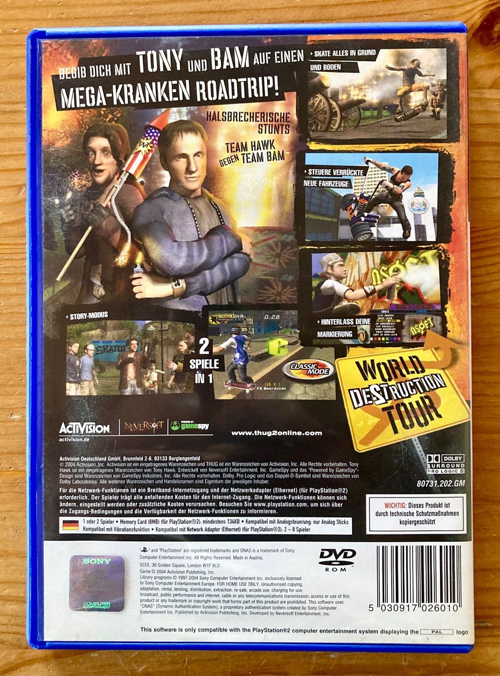 Sony Spiele: Tony Hawk‘s Underground 2 - PS2 – Neu (gemäss Beschreibung) aus Zürich von Djmotionch 3