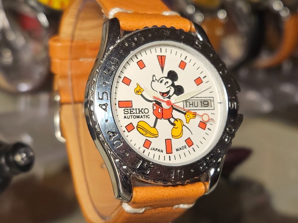 Montre ancienne vintage Seiko Mickey Mouse Disney Kaufen auf Ricardo