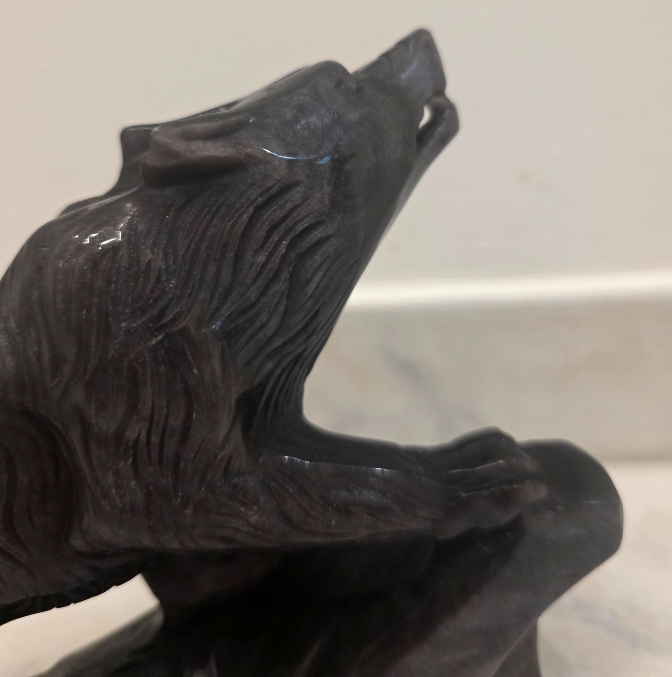 Minerali & Pietre curative: Silber Obsidian Wolf 1.12kg – Nuovo e nell'imballaggio originale da Matzingen venduto da Shay_Crystalz 3