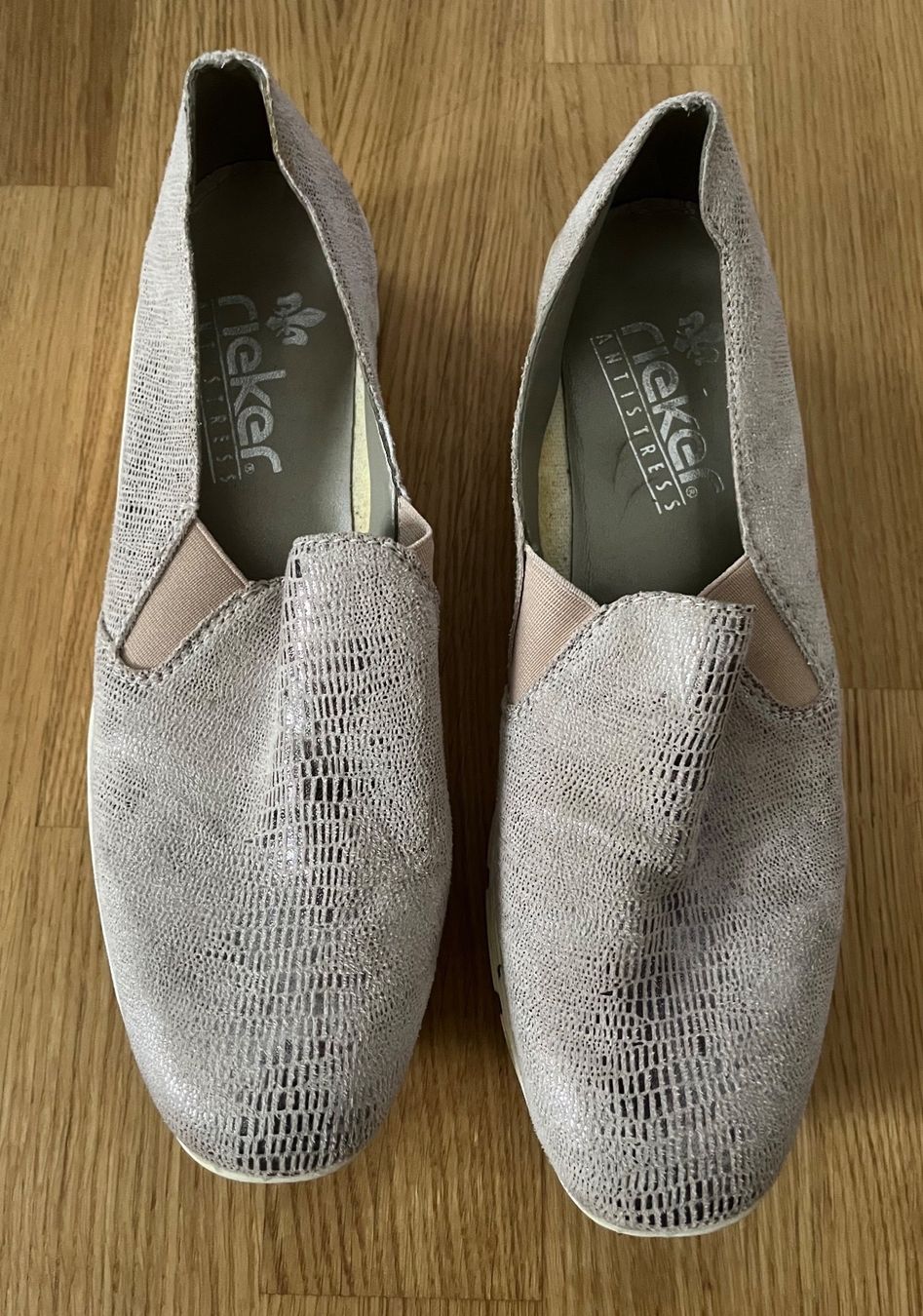 Rieker Scarpe da donna: Halbschuh Rieker rosa Gr. 40 – Usato da Winterthur venduto da Ste_Uho