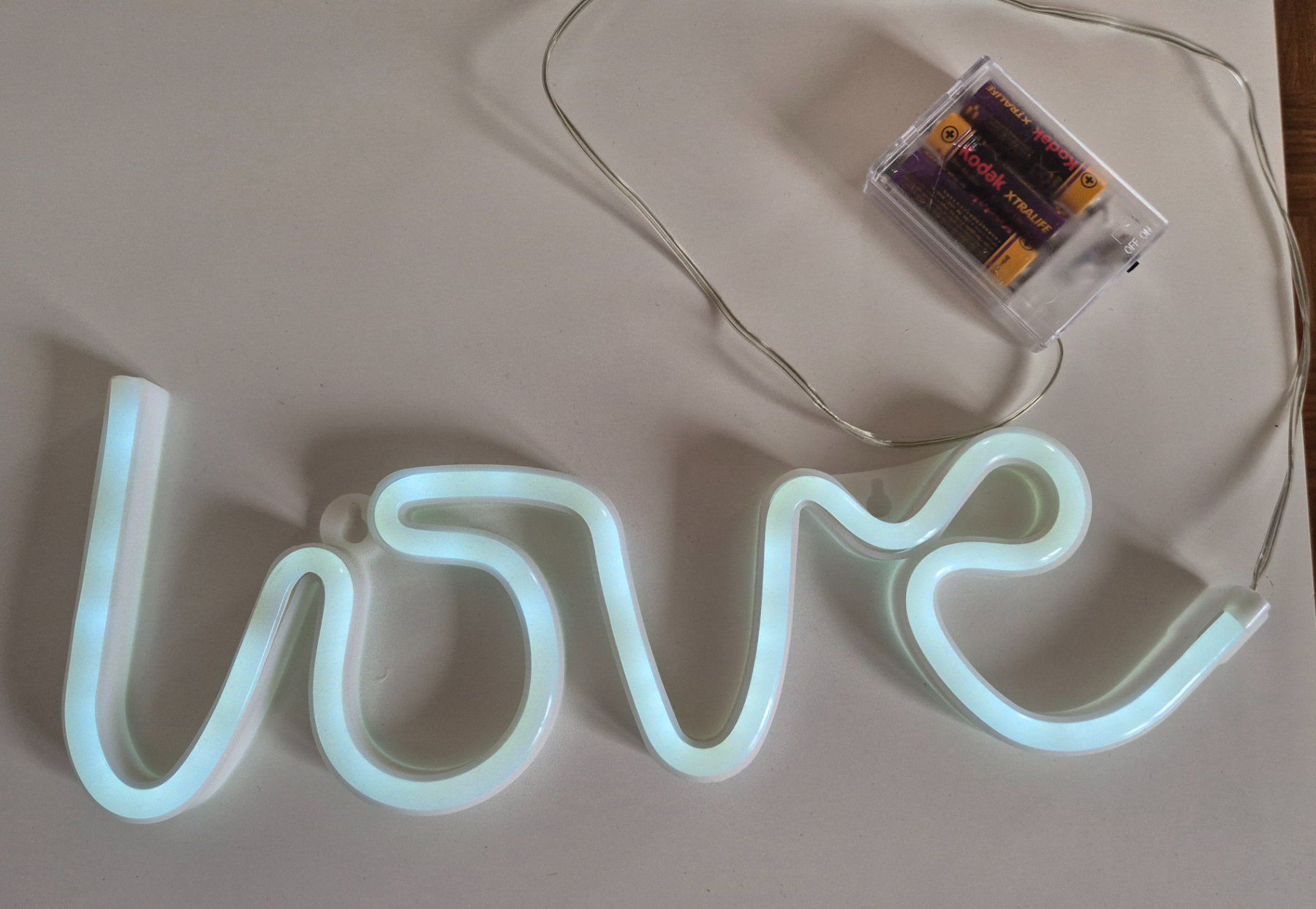 Alle Dekorationen: Leuchtende Buchstaben (LOVE) – Gebraucht aus Gams von federli29