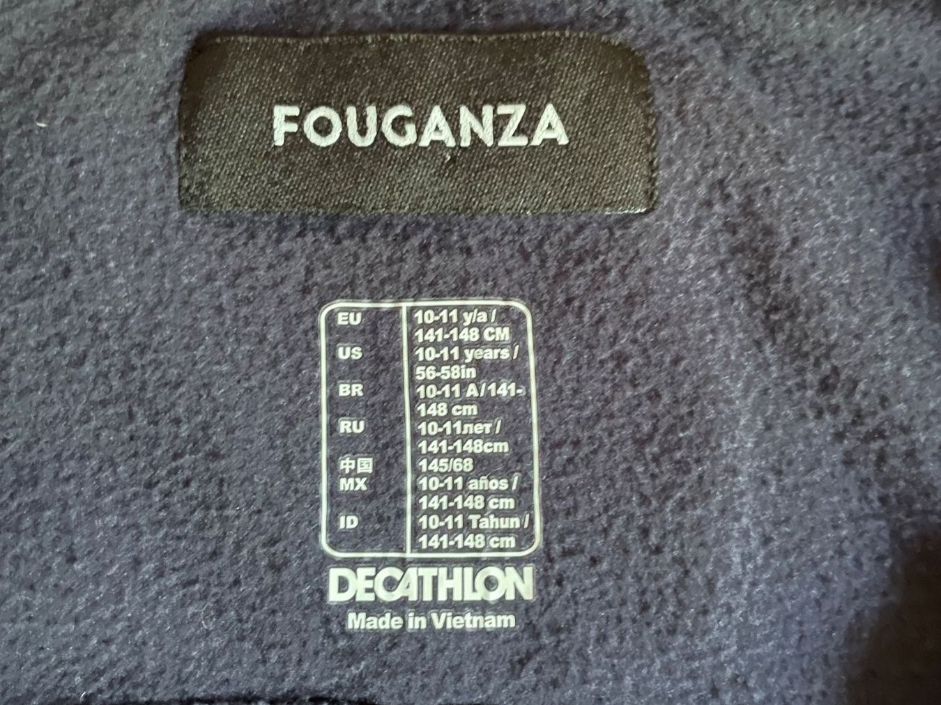 Decathlon Vestes: Fleece-Jacke, Gr. 140-148, Decathlon – D'occasion à Cham par 2eye 3