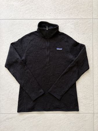 Pull Patagonia 1/4 zip noir taille M