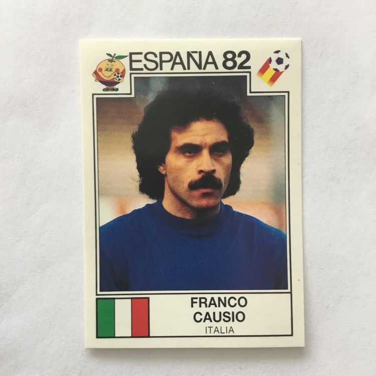 Verre Coupe Du Monde 1982 Italie – Franco Causio – Édition Originale France