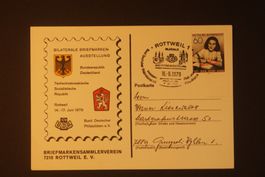 1979 Postkarte Deutsche Bundespost
