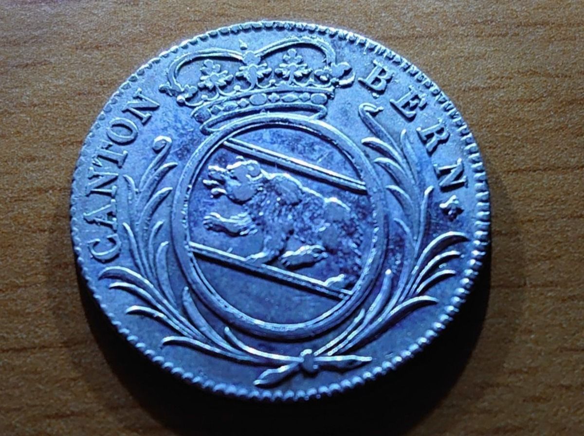 Tutti le monete: Bern: 5 Batzen 1810 ***top*** – Usato da Pfungen venduto da Aguti77