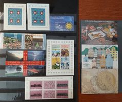 Suisse, blocs, timbres surtaxe, et se tenant