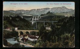 Bruggen bei St. Gallen, Die Sitter-Viadu