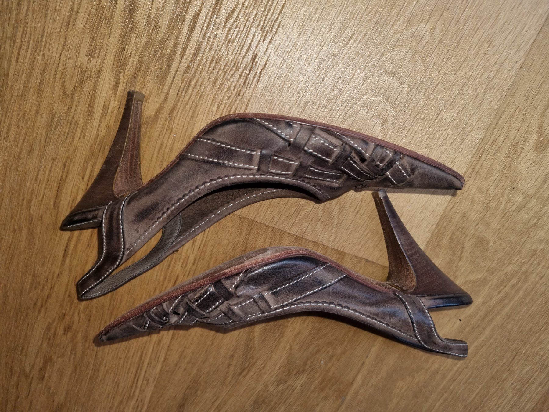 Navyboot Scarpe da donna: Navyboot Slingbacks braun Gr. 36 – Usato da Winterthur venduto da Dentsdelion 1