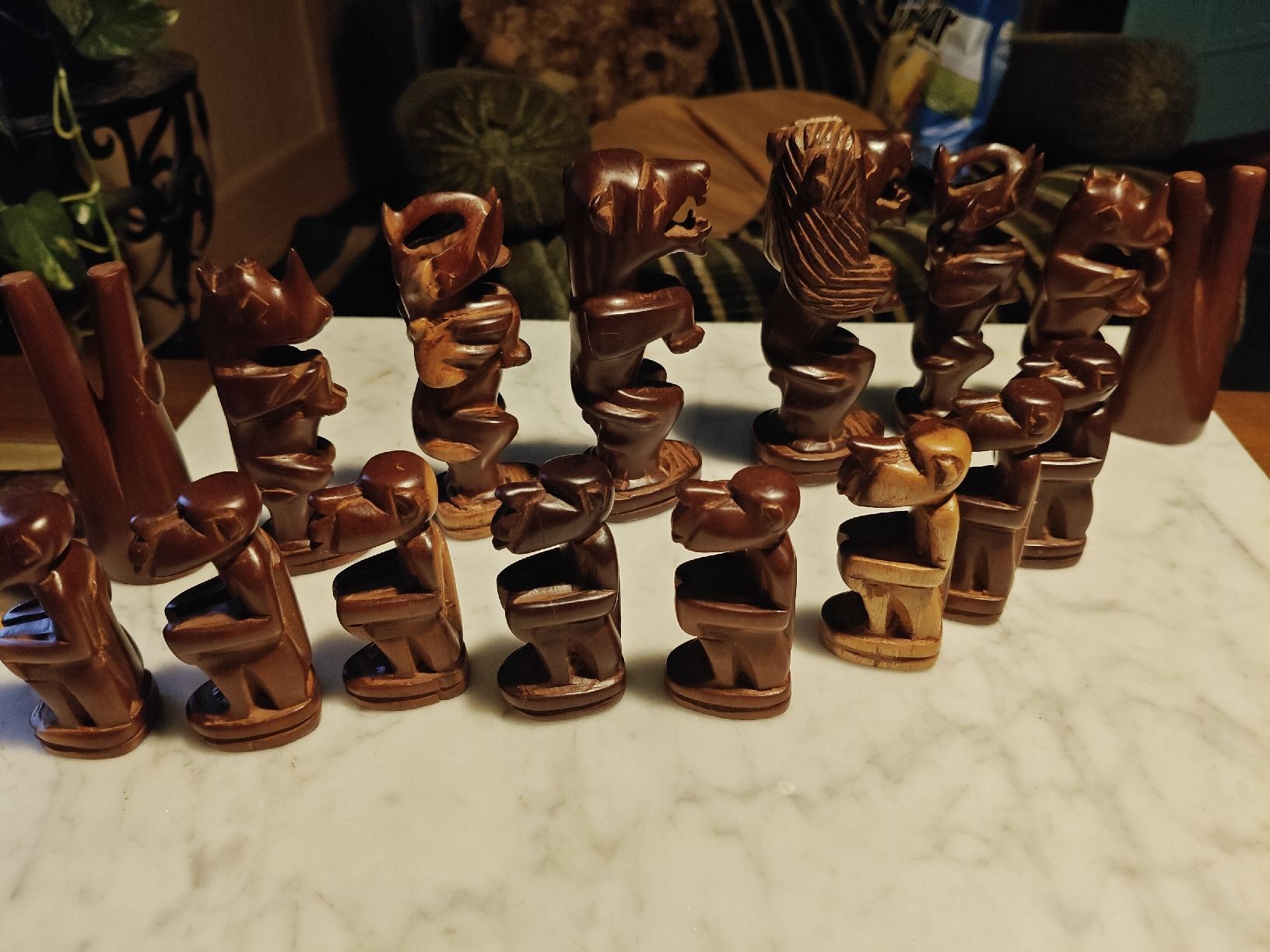 Spiele: handgeschnitze Schachfiguren – Gebraucht aus Ebnat Kappel von Noah2512 1