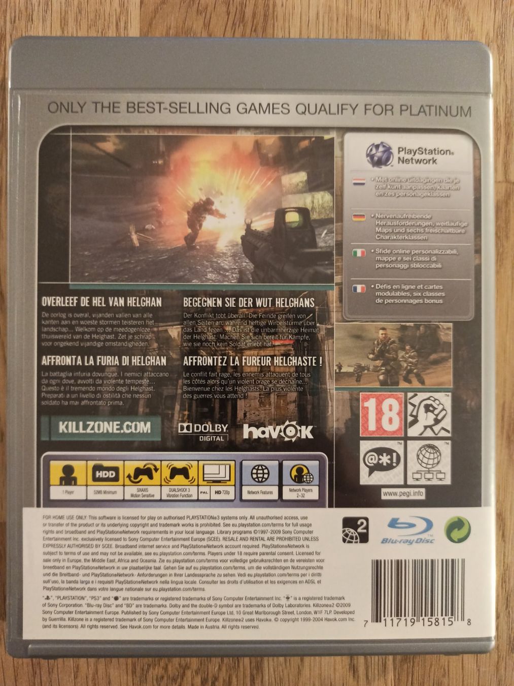 Giochi: Killzone 2 PS3 - TOP – Usato da Oberweningen venduto da mar_87mx 1