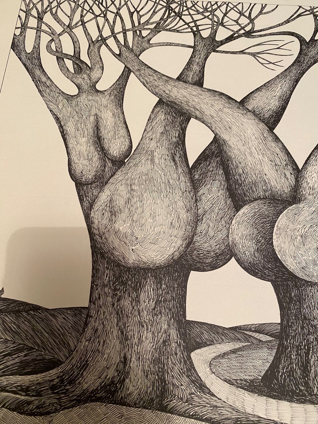 Grafiken & Lithographien: Wunderschöne Surrealistische Grafik H.D.Krüger – Gebraucht aus Münchwilen TG von Mercurius63 3
