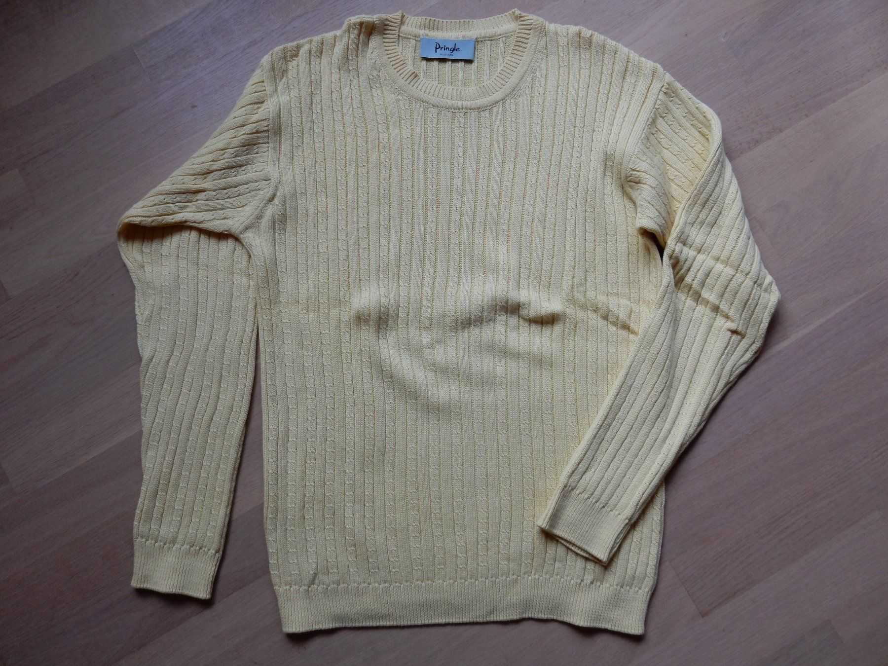 Maglioni & Felpe: Edler Pullover Herrenpullover von Pringle gelb Baumwolle NEU – Nuovo (secondo la descrizione) da Jona venduto da JOberg_25 1