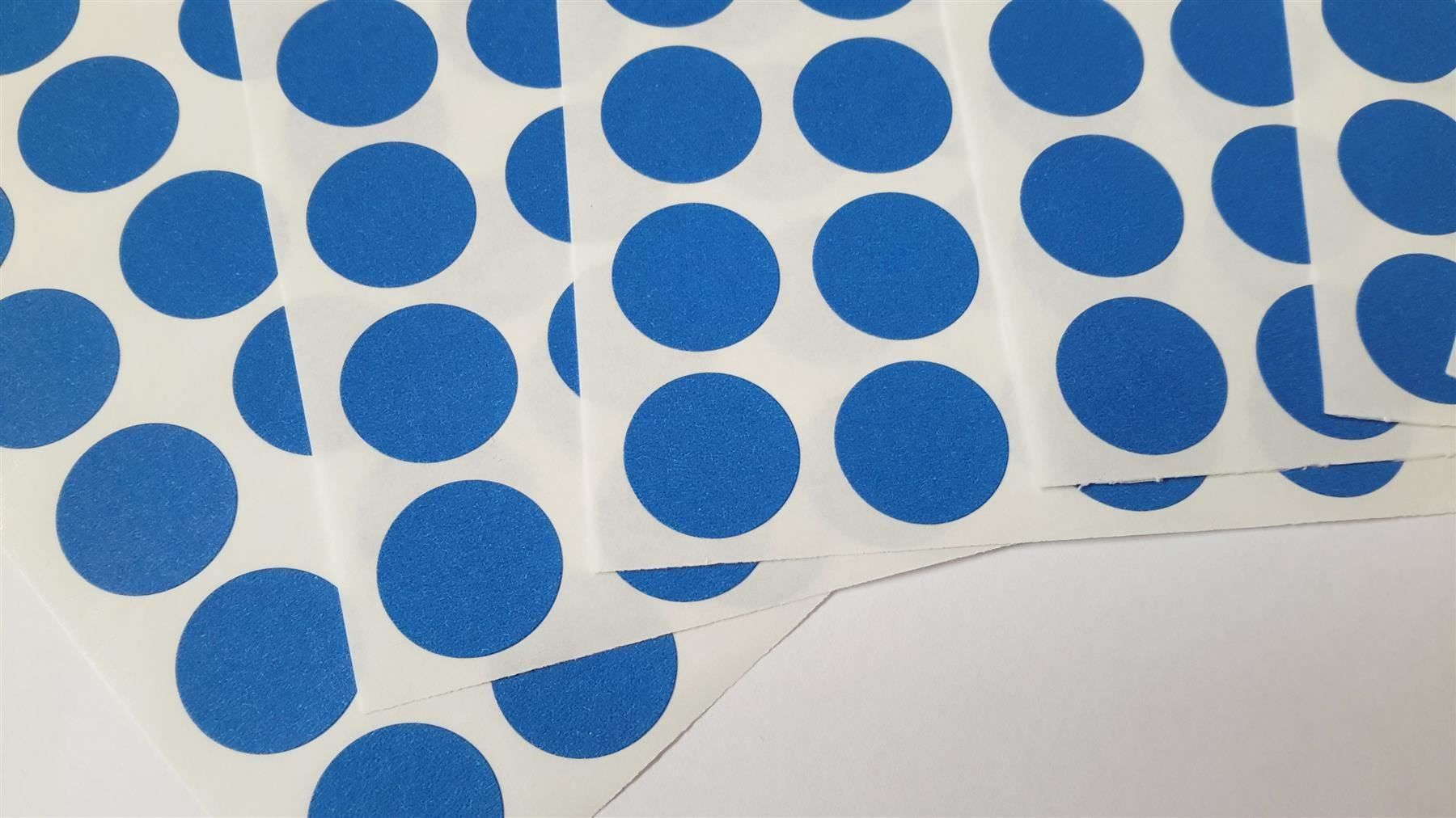 Sticker: Markierungspunkte, blau, 15mm, 168 Stück – Nuovo e nell'imballaggio originale da St. Gallen venduto da cointec 5