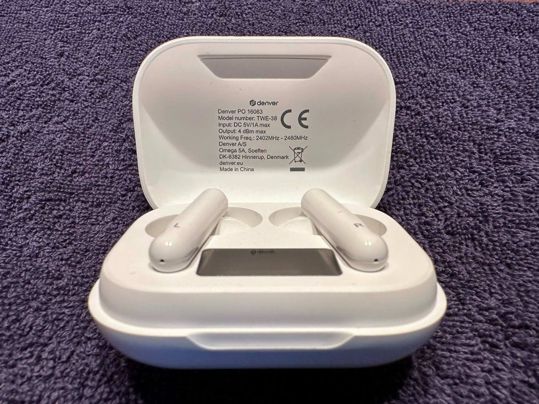 Cuffie: Denver TWE-38 In Ear Bluetooth Kopfhörer – Nuovo e nell'imballaggio originale da Ried-Brig venduto da V8_Andy 3