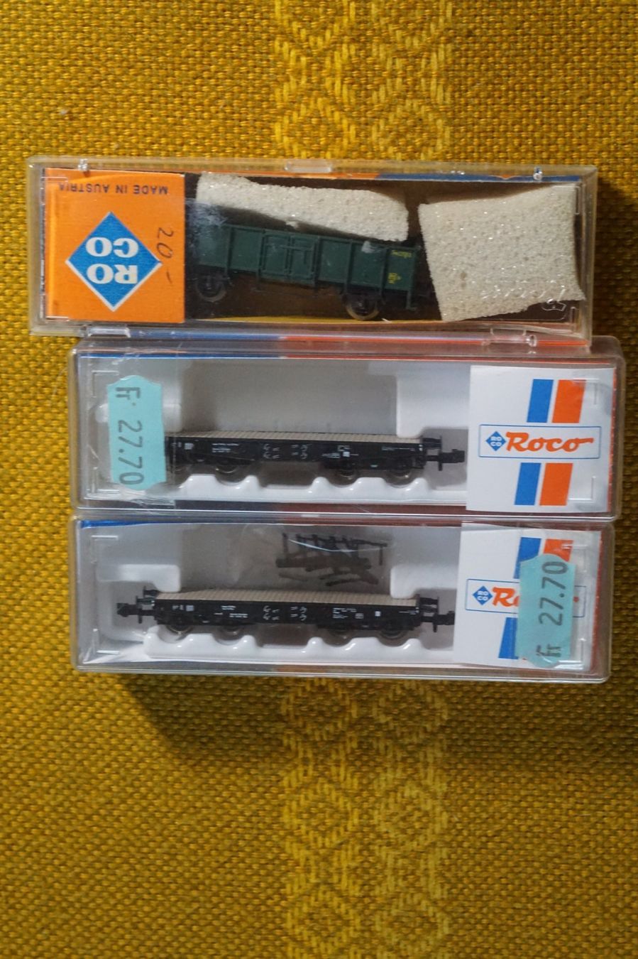 Roco Modellini di ferrovie: Konvolut Güterwagen Roco Spur N – Usato da Gränichen venduto da iknow 5