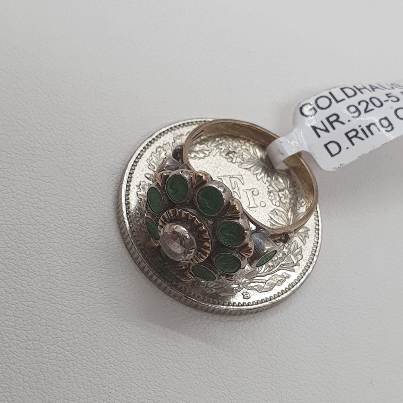 Anelli: Echt 18K Gold - Diamant Ring – Usato da Luzern venduto da Luzern-Goldhaus 3