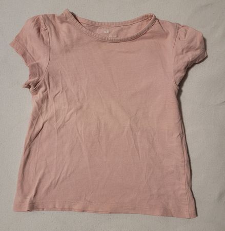 T-Shirt H&M rosa kurzarm Grösse 98/104 guter Zustand