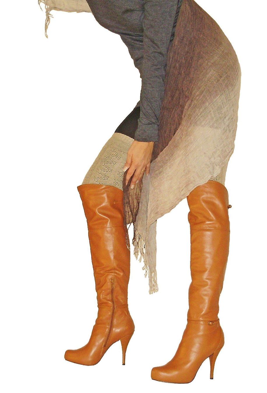 Scarpe da donna: Overknee Luichiny Gr. 41  in braun – Nuovo e nell'imballaggio originale da Horn venduto da thatlooksgood 2