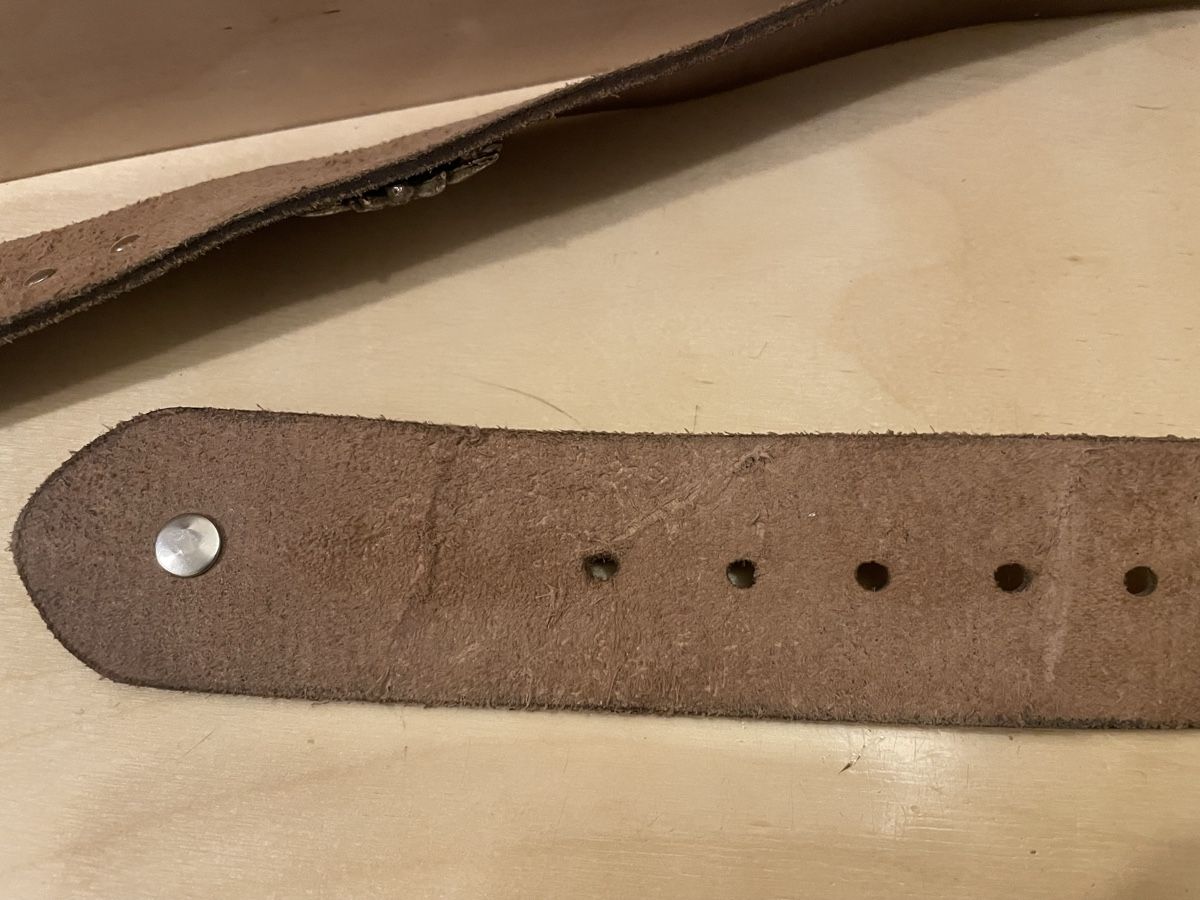 Cinture: Appenzeller Chüeli-Gürtel , Leder, braun – Usato da Uster venduto da jelk 2
