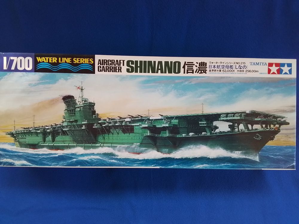 Tamiya Porte-avions japonais Shinano de la Seconde Guerre mondiale 1
