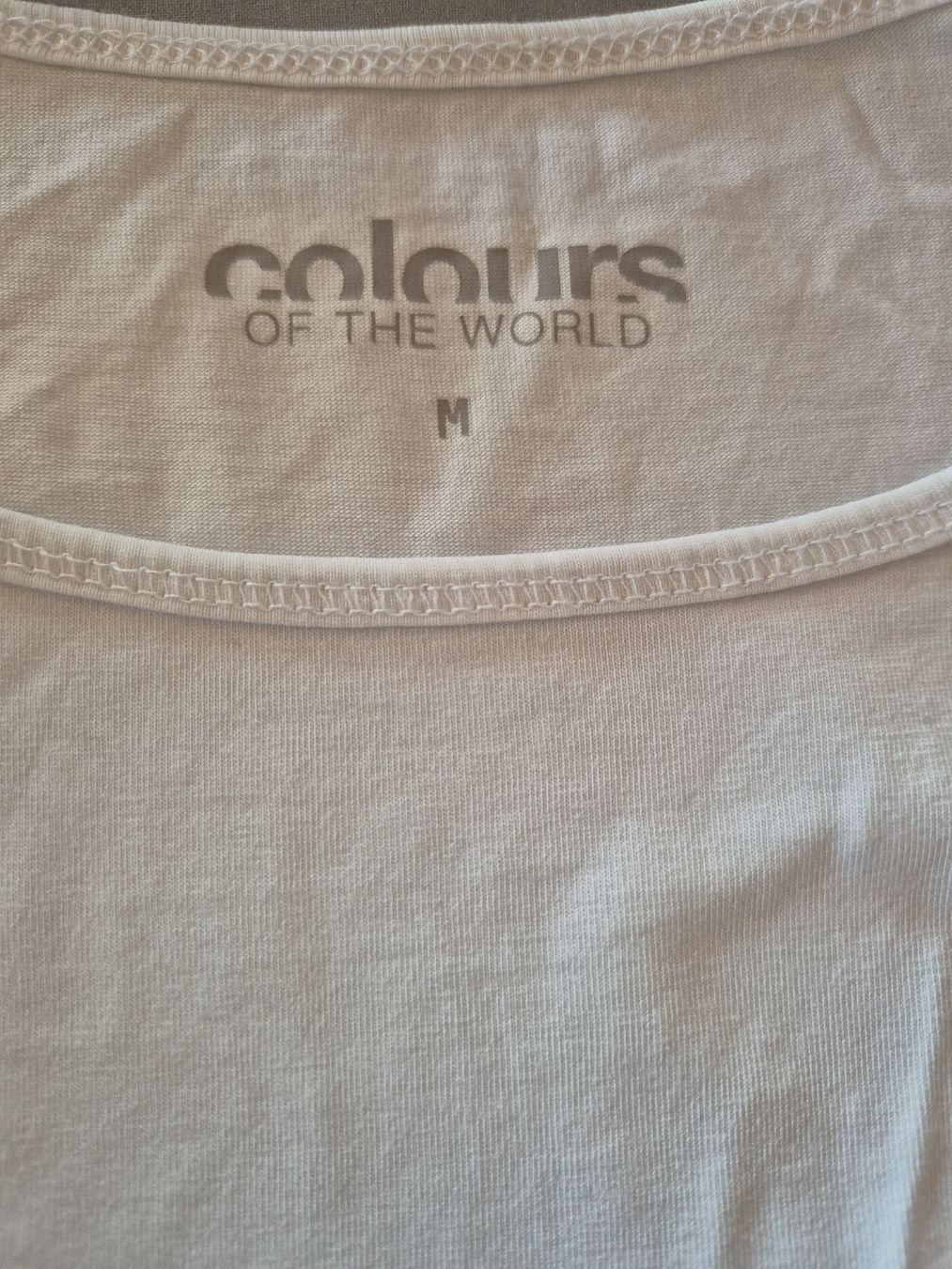 Top: Oberteil Tanktop weiss Grösse M  – Usato da Balterswil venduto da bischoftanja 2