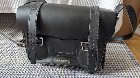 Dr. Martens 11" Satchel Ledertasche  Schwarz  Top Zustand!