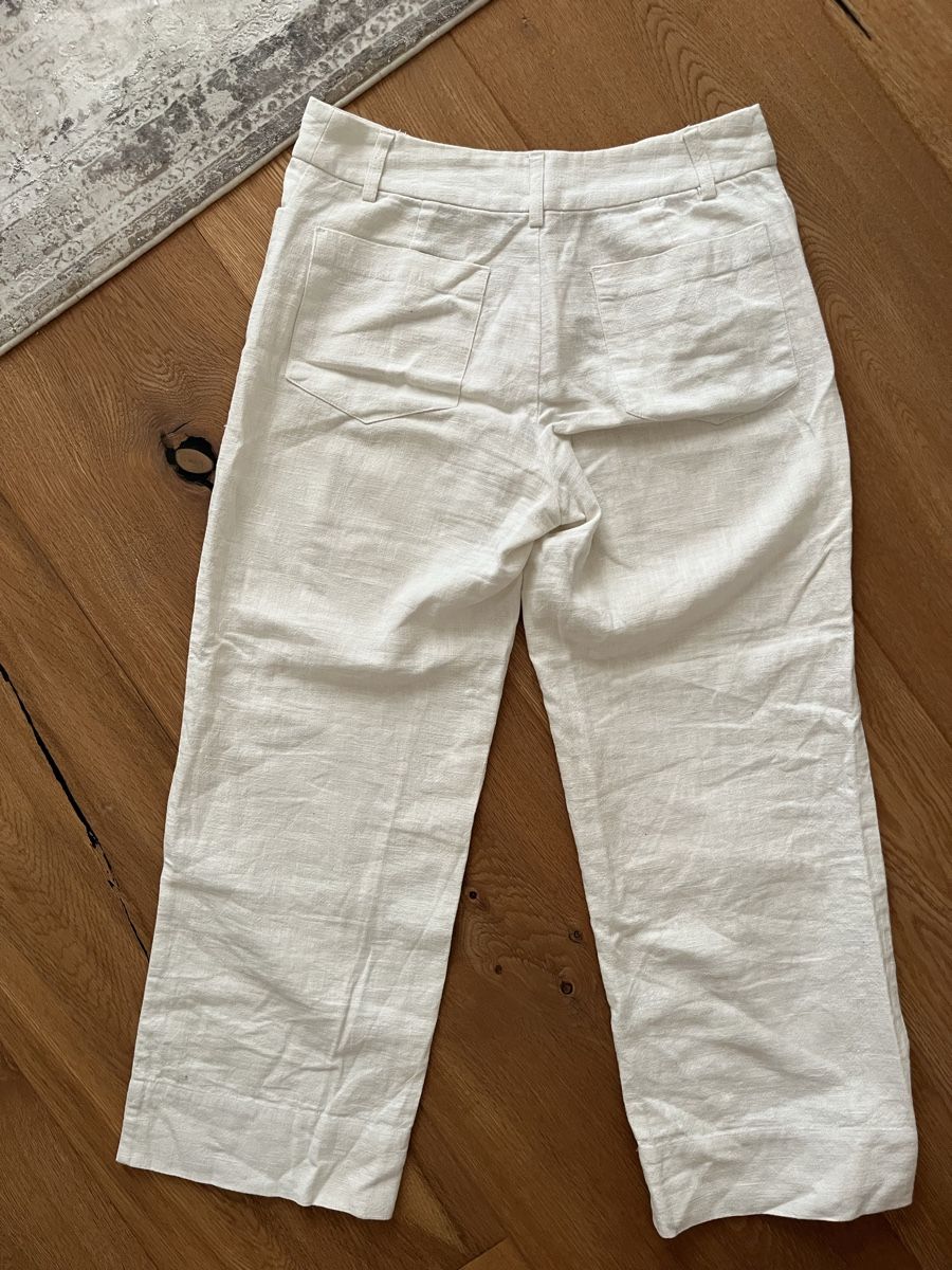 Mango Pantaloni: MNG Culotte weiss Grösse 36  – Usato da Riehen venduto da SalomeTramer 1