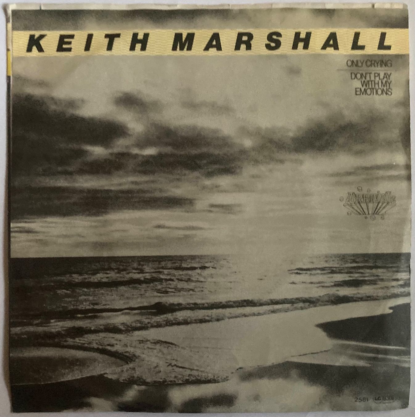 Dischi in vinile: KEITH MARSHALL - ONLY CRYING – Usato da Poliez-Pittet venduto da Newtown-Records 1
