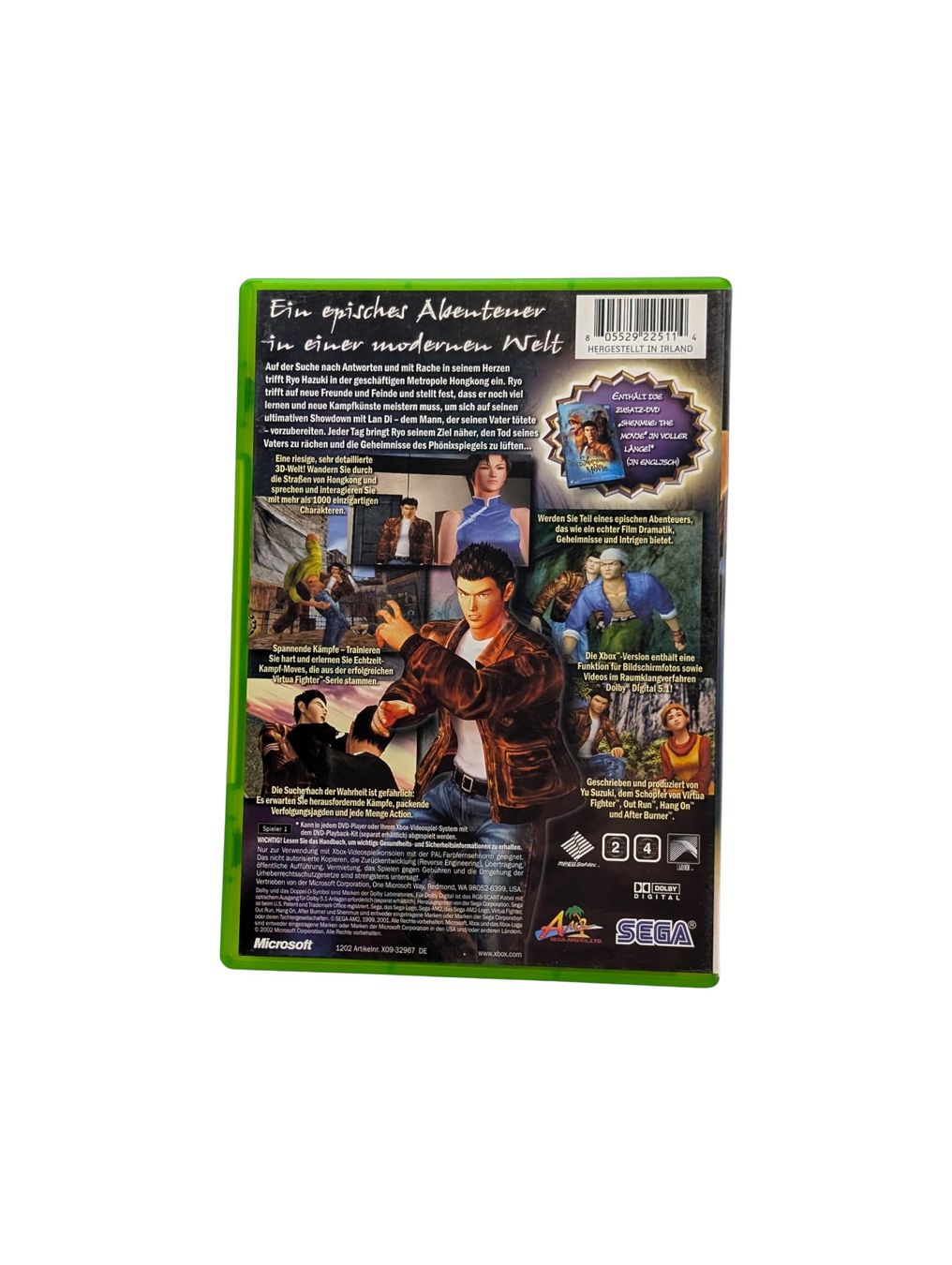Microsoft Giochi: Shenmue II Xbox Classic – Usato da Domat/Ems venduto da IsseldorsShop 1