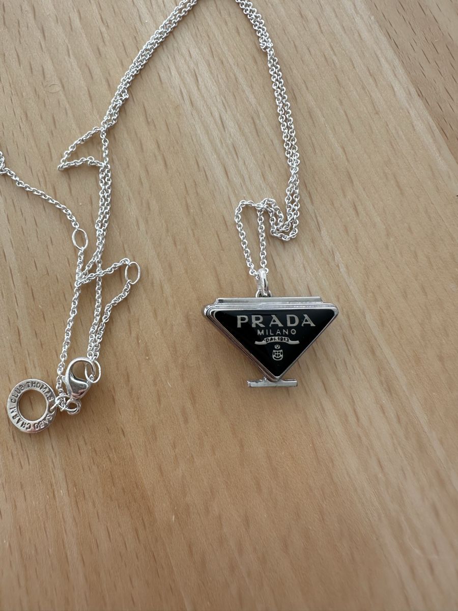 Prada Ketten: Custom Prada Pendant w/ Thomas Sabo Necklace – Neu (gemäss Beschreibung) aus Zug von Lele0102 3