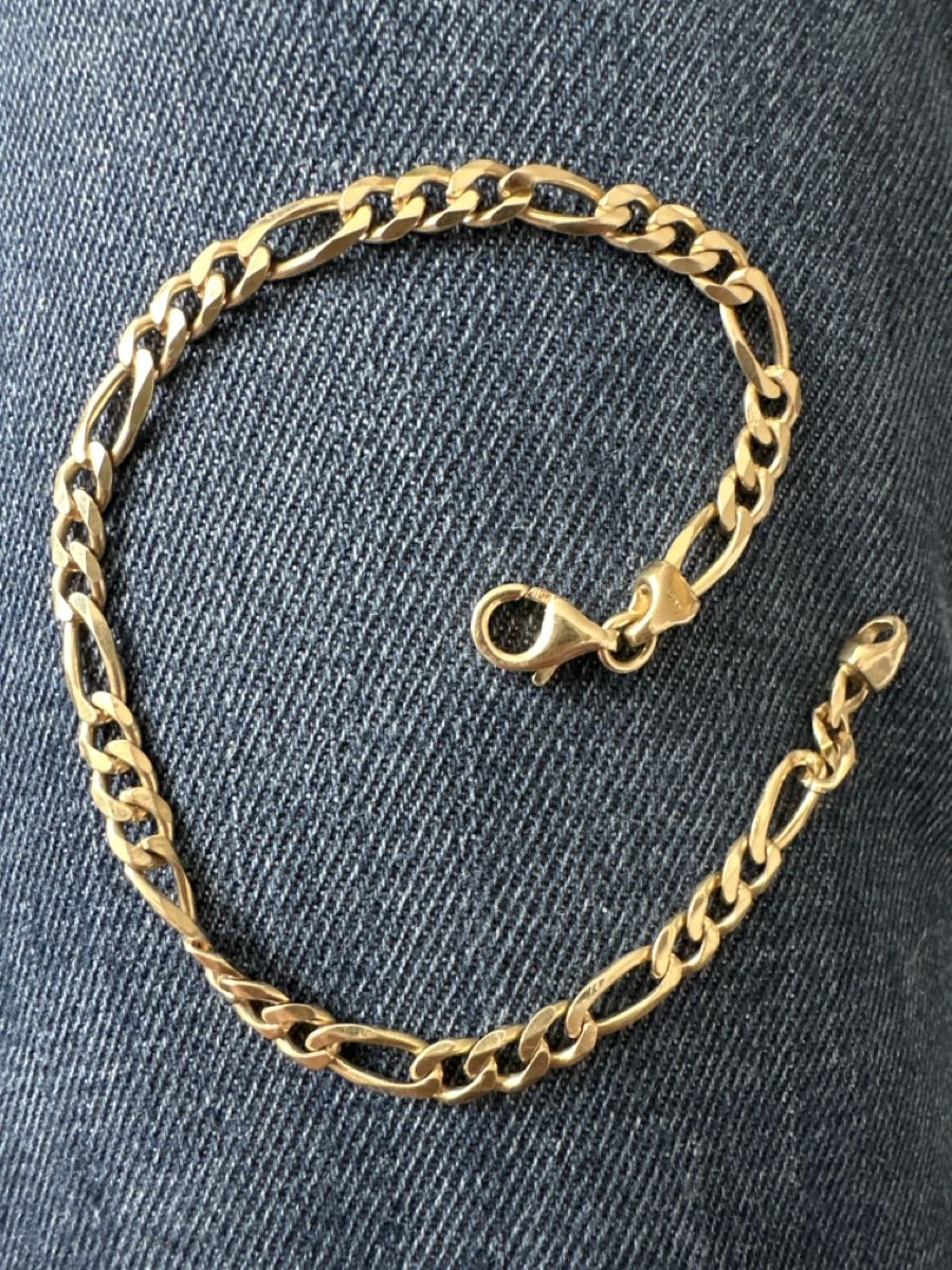 Bracciali & Braccialetti: Gourmette or jaune 750 – Usato da Choëx venduto da Maitresplinter