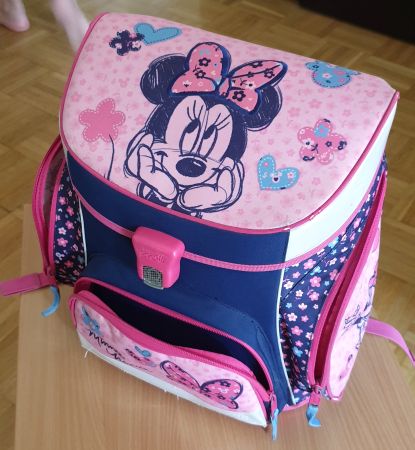 Mädchen Schulthek "Minnie Mouse" - Ideal für Schulstart!