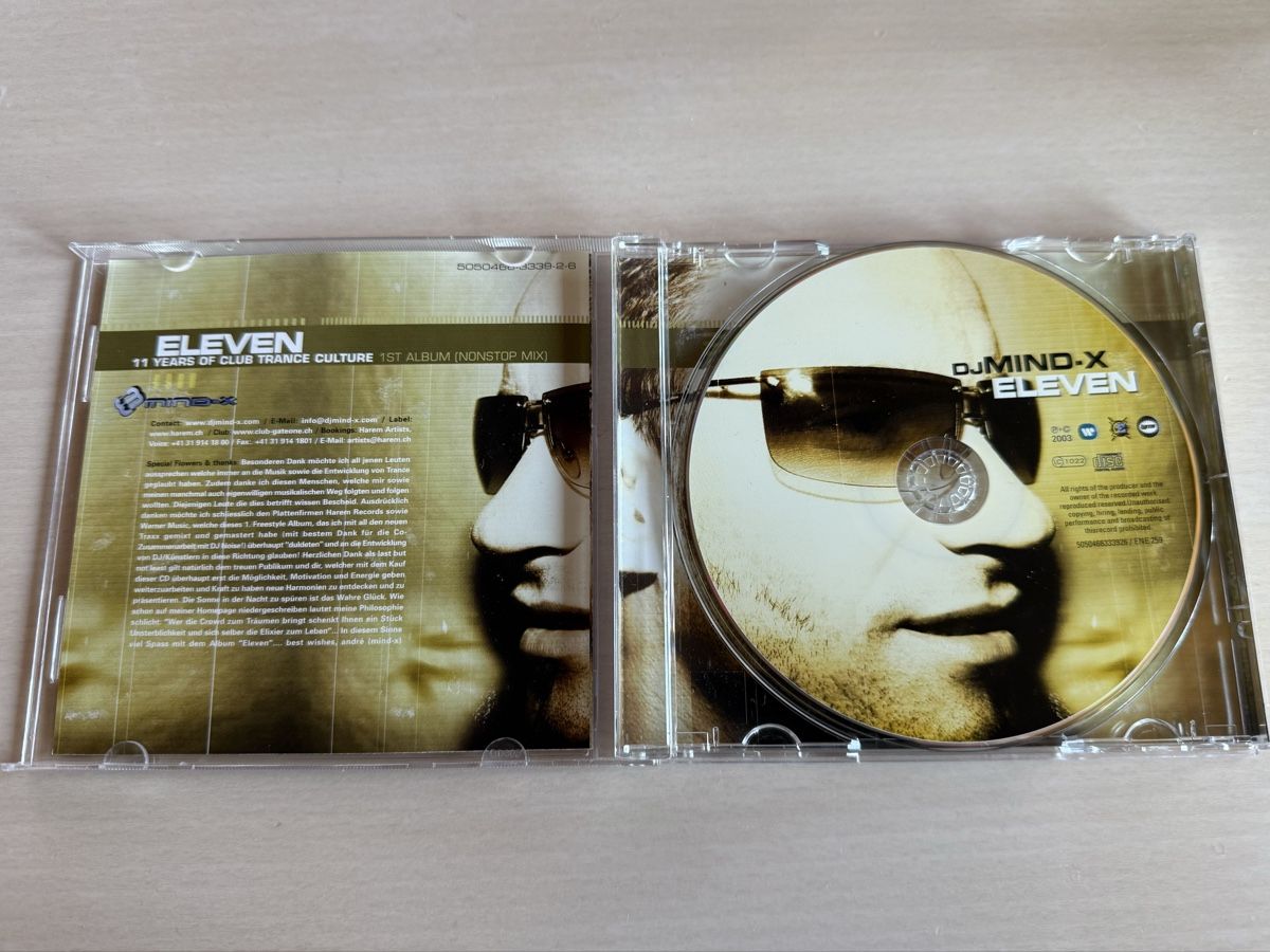CD: DJ Mind-X - Eleven CD – Usato da Oberried Brienz venduto da Chyara 2