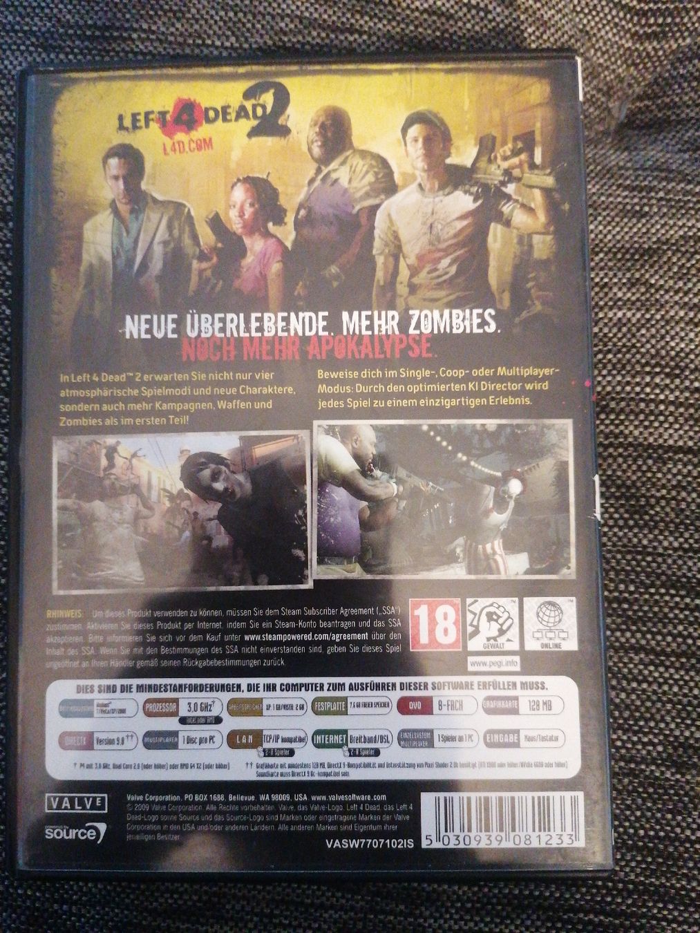 Giochi: LEFT 4 DEAD 2 PC DVD – Usato da Pratteln venduto da ThereseZ 1
