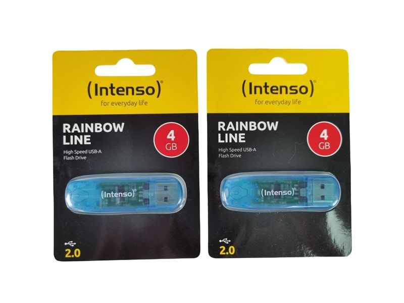 Chiavette USB: INTESO USB-A Stick 4 Gb 2 Stk. – Nuovo (secondo la descrizione) da Wangen b. Olten venduto da Restwert_Wangen