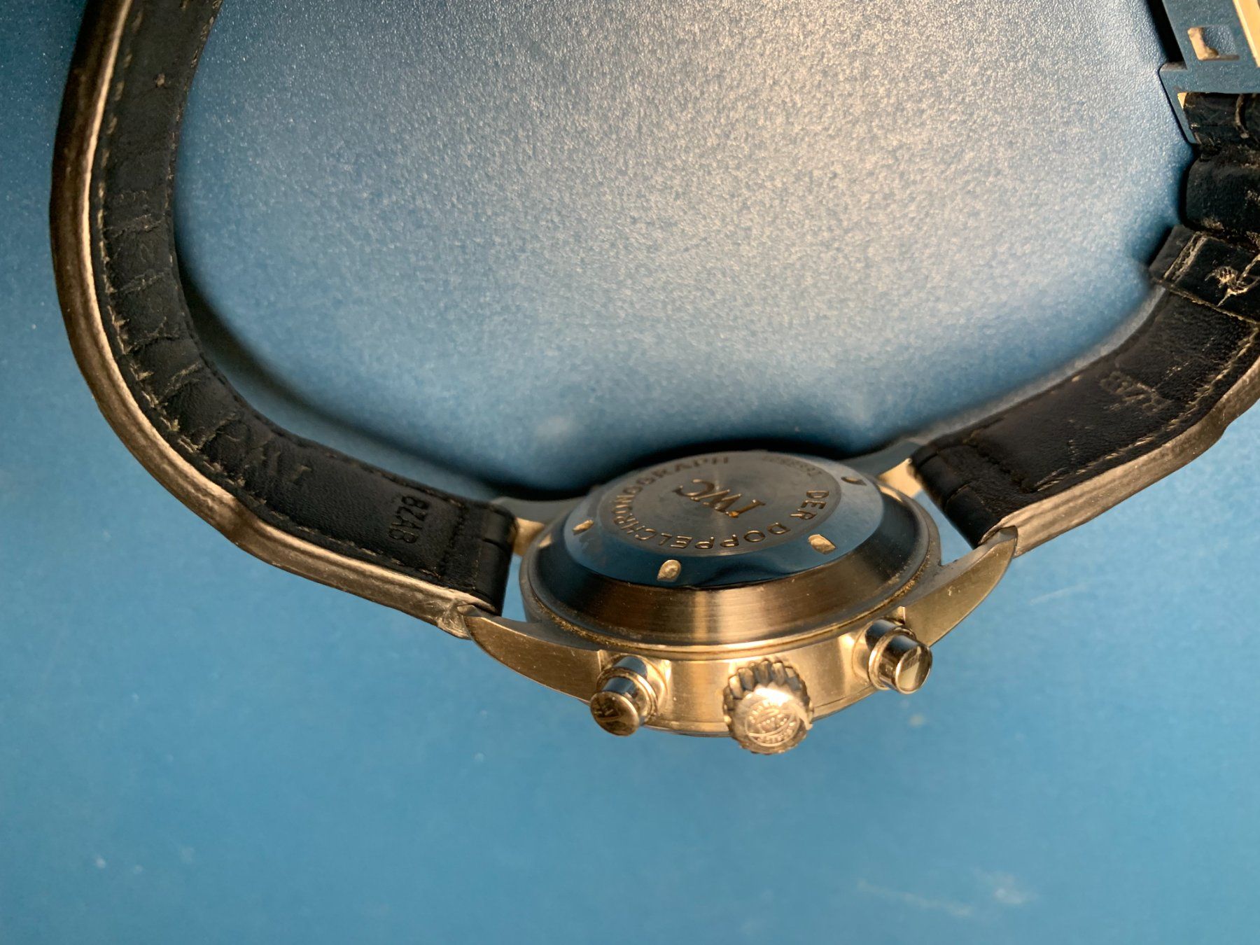 IWC Orologi: IWC Doppelchronograph Ref. 3713 – Usato da Chur venduto da willie01 3