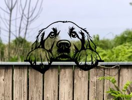 Labrador (Zaun Deko) aus Metall