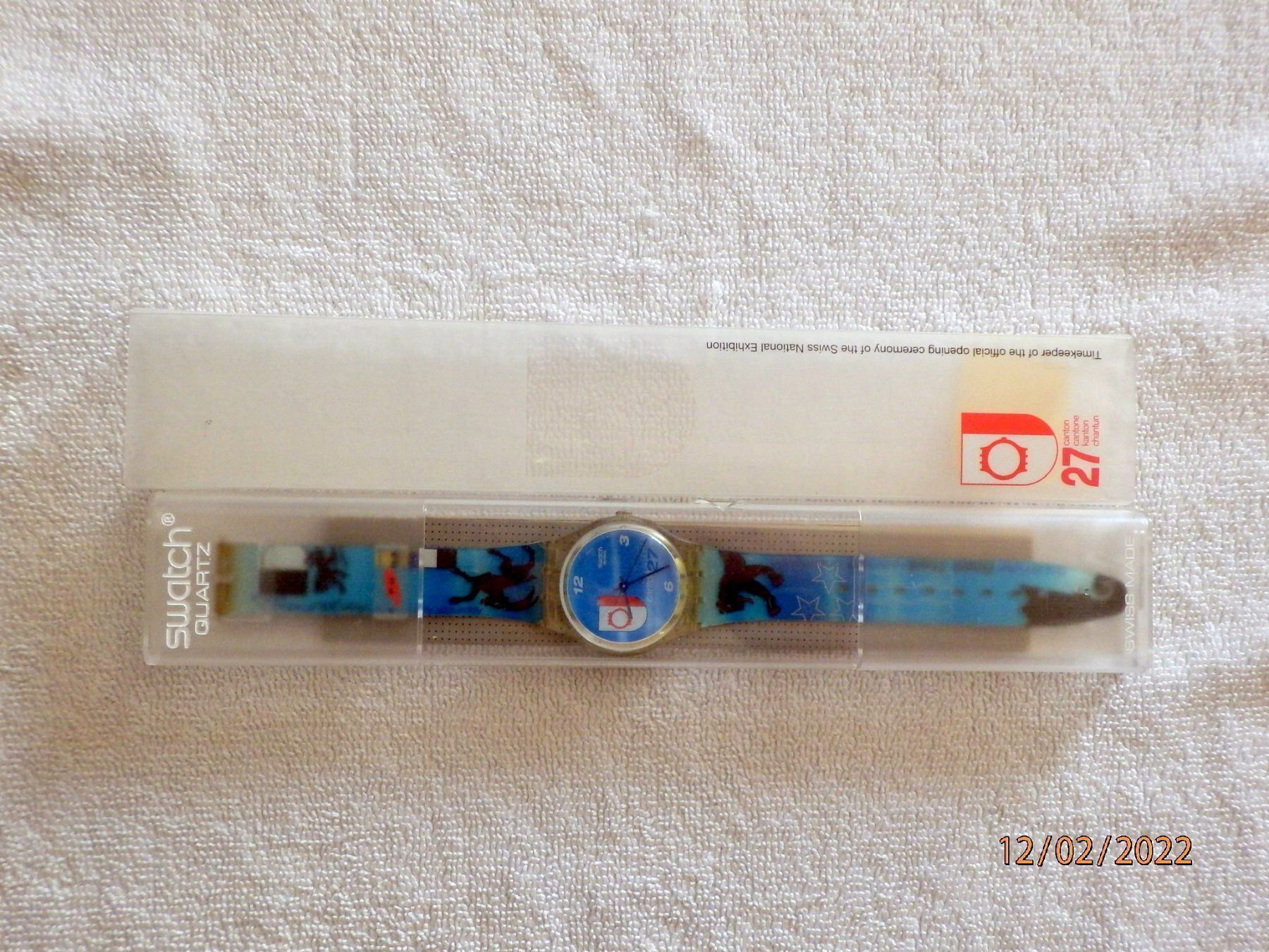 Swatch Orologi: Swatch 2002, Canton27, – Usato da Ueberstorf venduto da dinbau 5