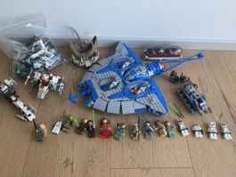 Lego Star Wars Sets+Figuren 9499 75028 75032 75307
