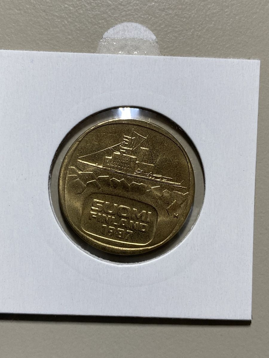Tutti le monete: Finlande - 5 Markka - 1987 – Usato da Payerne venduto da Mike1682 1