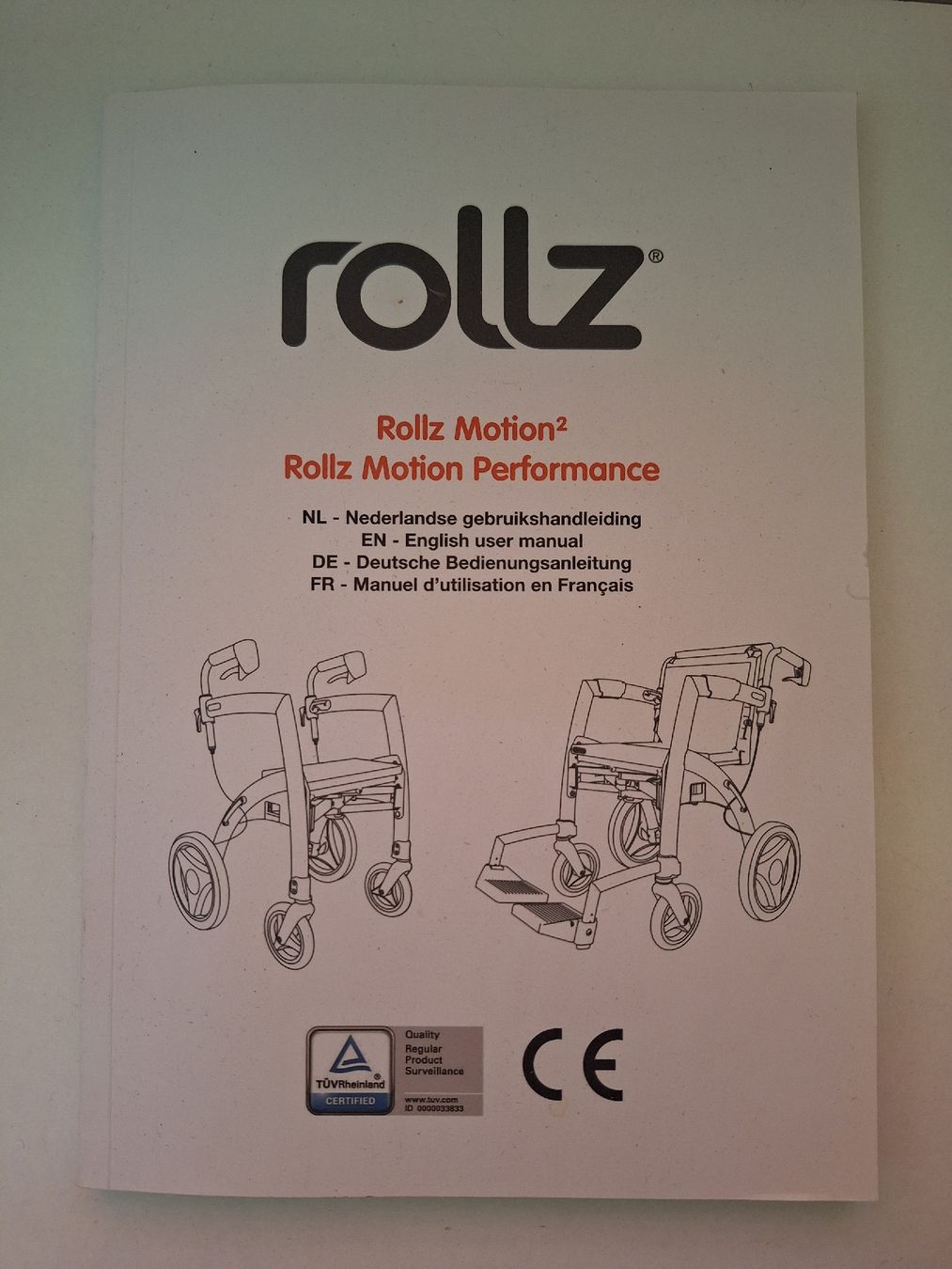 Gehhilfen: Rollz Motion 2 Rollator & Rollstuhl 2-in-1 neuwertig – Gebraucht aus Oftringen von isa_5cwl