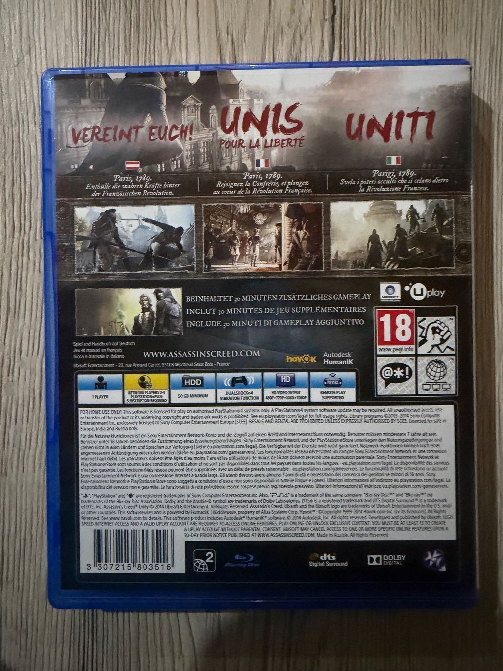 Sony Giochi: PS4 Assassin'S Creed Unity – Usato da Marly venduto da may_j75b 1