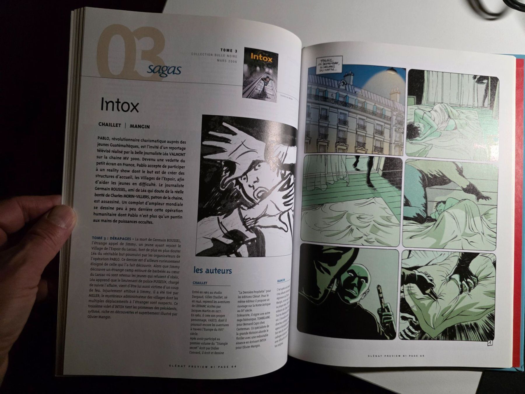 Fumetti: Comic Preview Glénat 1 - 2006 – Usato da Walterswil BE venduto da Lonitti 1