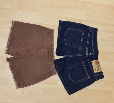 2 Jeans-Shorts sexy hot pants Sommer Sale!