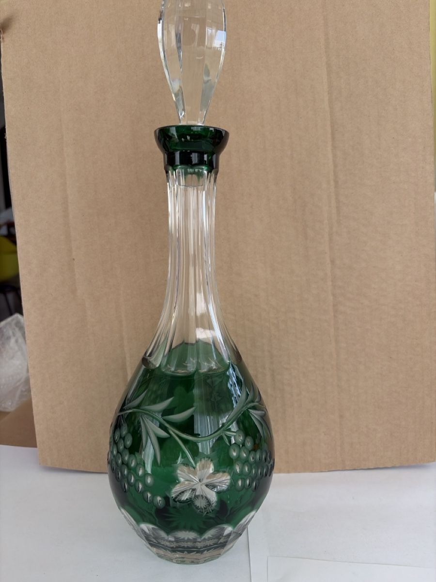 Caraffe: Carafe en Cristal taille main – Usato da Echallens venduto da leo_dk2d 8