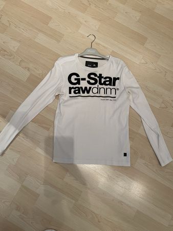 G-Star Raw Herren T-Shirt, Weiss, Grösse L, Top Zustand